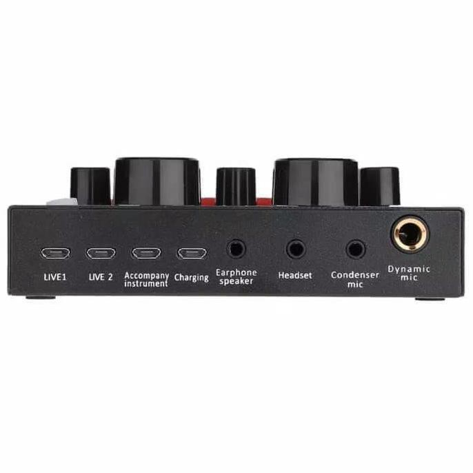 SOUNDCARD V8 MIXER SOUND CARD V8 MIXER AUDIO USB EXTERNAL SOUNDCARD