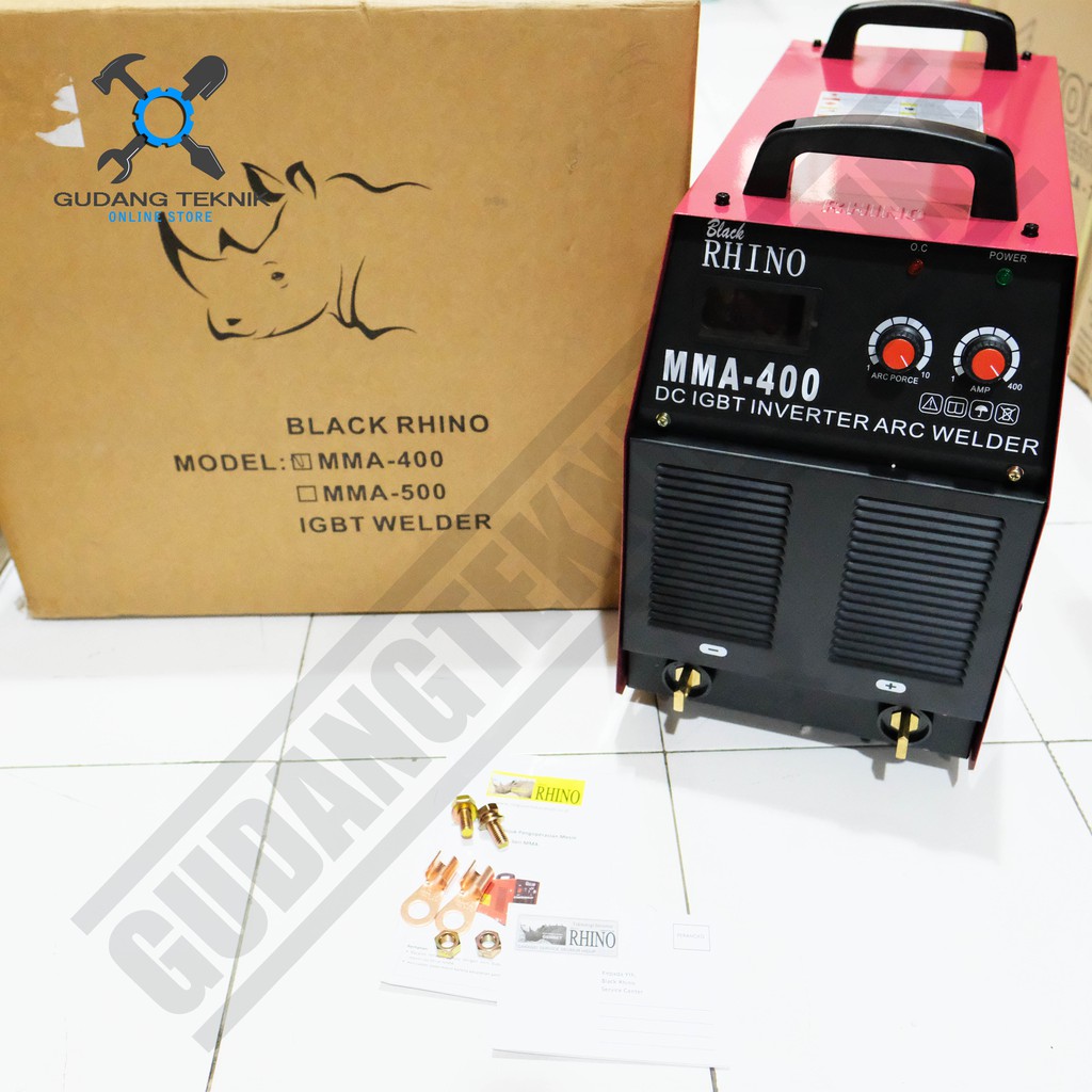 Rhino MMA-400A / Mesin Las Listrik Rhino MMA 400A 3phase - Mesin Trafo las Rhino MMA-400A