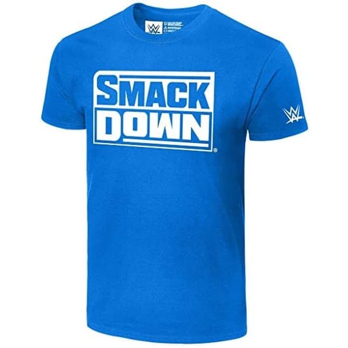 Kaos Baju Combed 30S Distro WWE SMACKDOWN 2020 polos custom indonesia