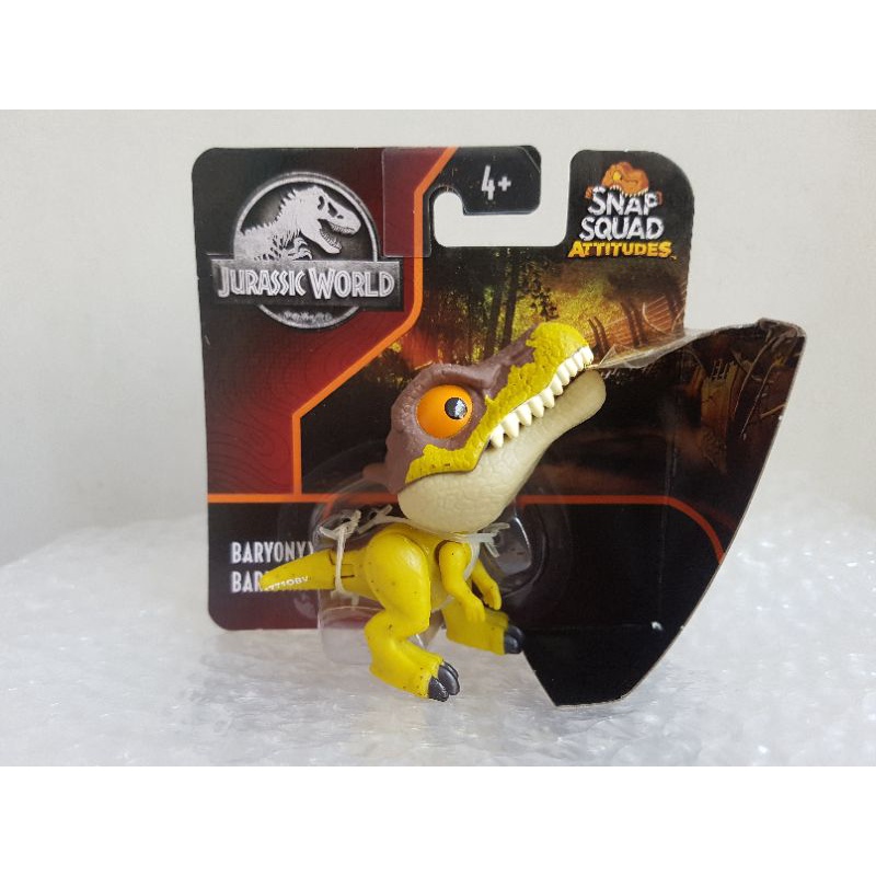 baryonyx snap squad attitudes jurassic world ori mattel