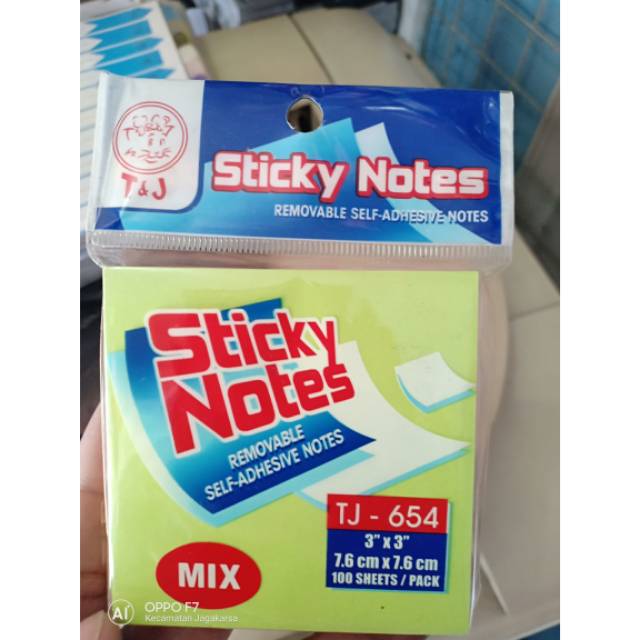 

Pos it sticky nite 1 pack 76x76