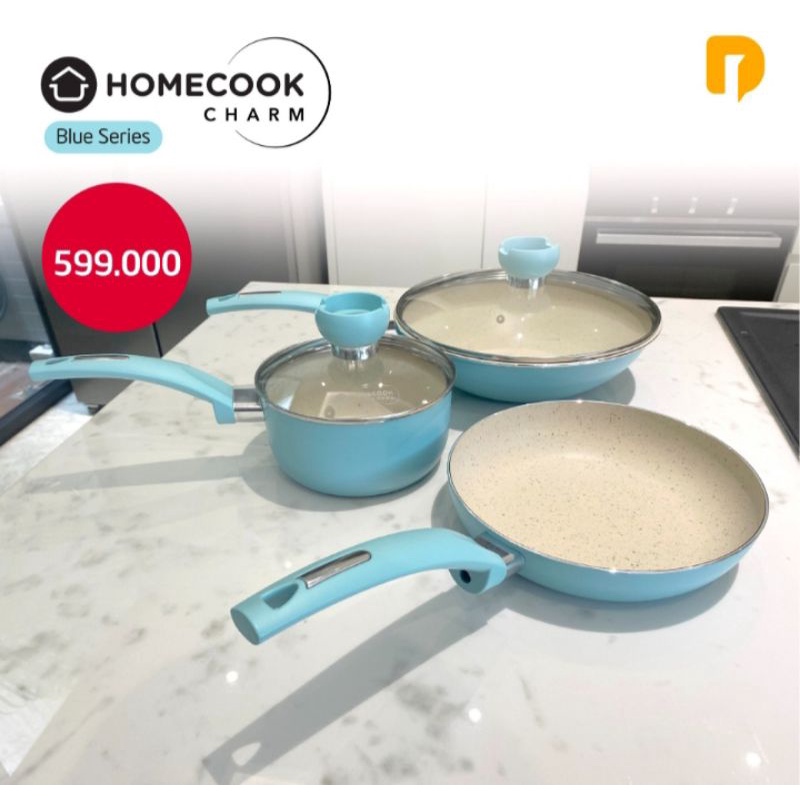 Homecook - Set Panci Blue Series