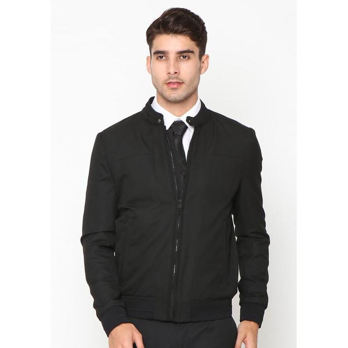 Jobb Tarquin Jas Jacket Pria Slim Fit Hitam