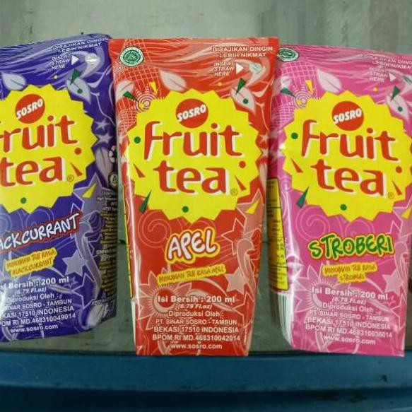 

TopMurah Fruit tea genggam 200 ml TERMURAH