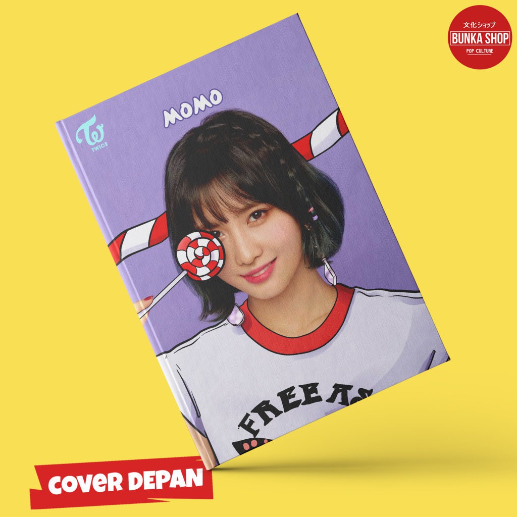 

Note Book Hardcover Musik Korea Kpop Twice Momo Ukuran A5 Buku Tulis Catatan Murah Jurnal Agenda Planner Notebook Gift Couple