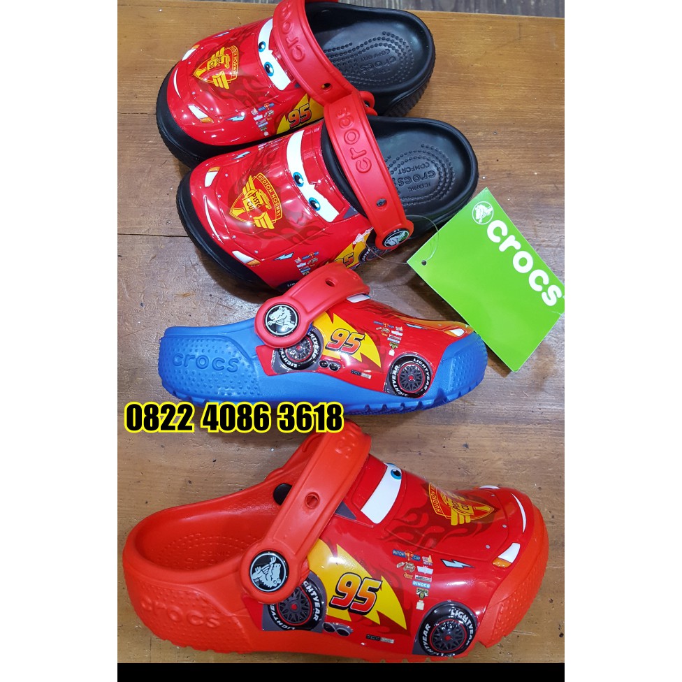 crocs mcqueen cars