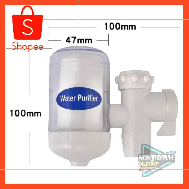 Filter/kran/filter kran air/water purifier/Transparan Water Purifier SWS Filter Penyaring Keran Air