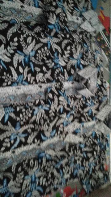 Couple Ayah Anak Batik Blarak Biru