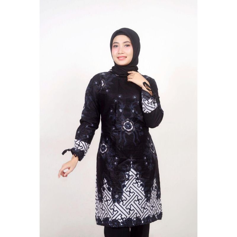 MCbatik | Atasan Batik Wanita Tunik Batik Wanita Modern M L XL XXL Jumbo