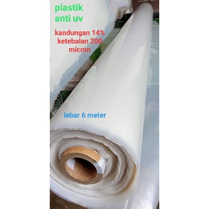plastik anti uv 6 meter