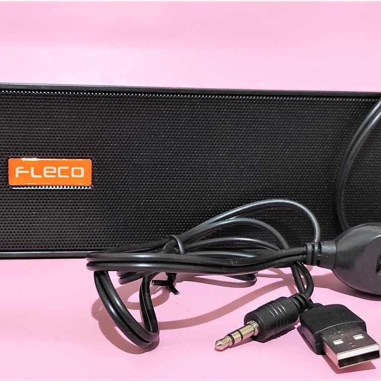 Speaker Aktif Digital Portable Komputer Laptop Fleco F-550 Soudbar Panjang