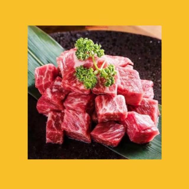 

Daging Saikoro steak