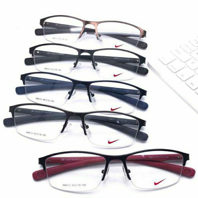 Frame Kacamata Half Frame NK 8513