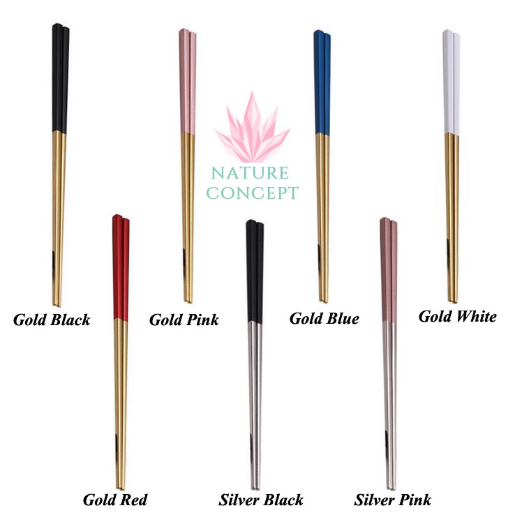 Sumpit LUXURY Stainless Steel High Quality bahan 304 Chopstick