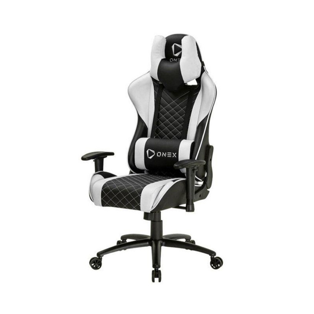 Kursi Gaming ONEX / ONE X GX3 Black White - ONEX Gaming Chair