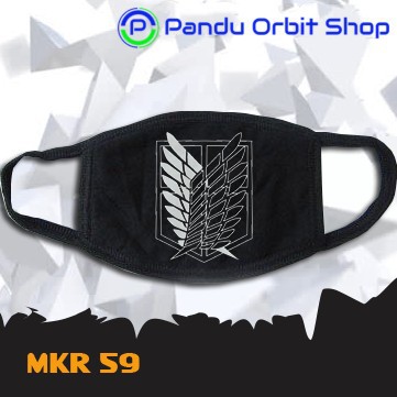 Masker Attack On Titan Logo - MKR 59