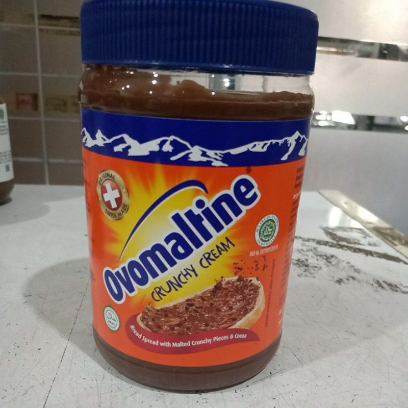 

OVOMALTINE CRUNCHY 680GR UNTUK OLESAN ROTI RASA COKELAT DAN LAINNYA