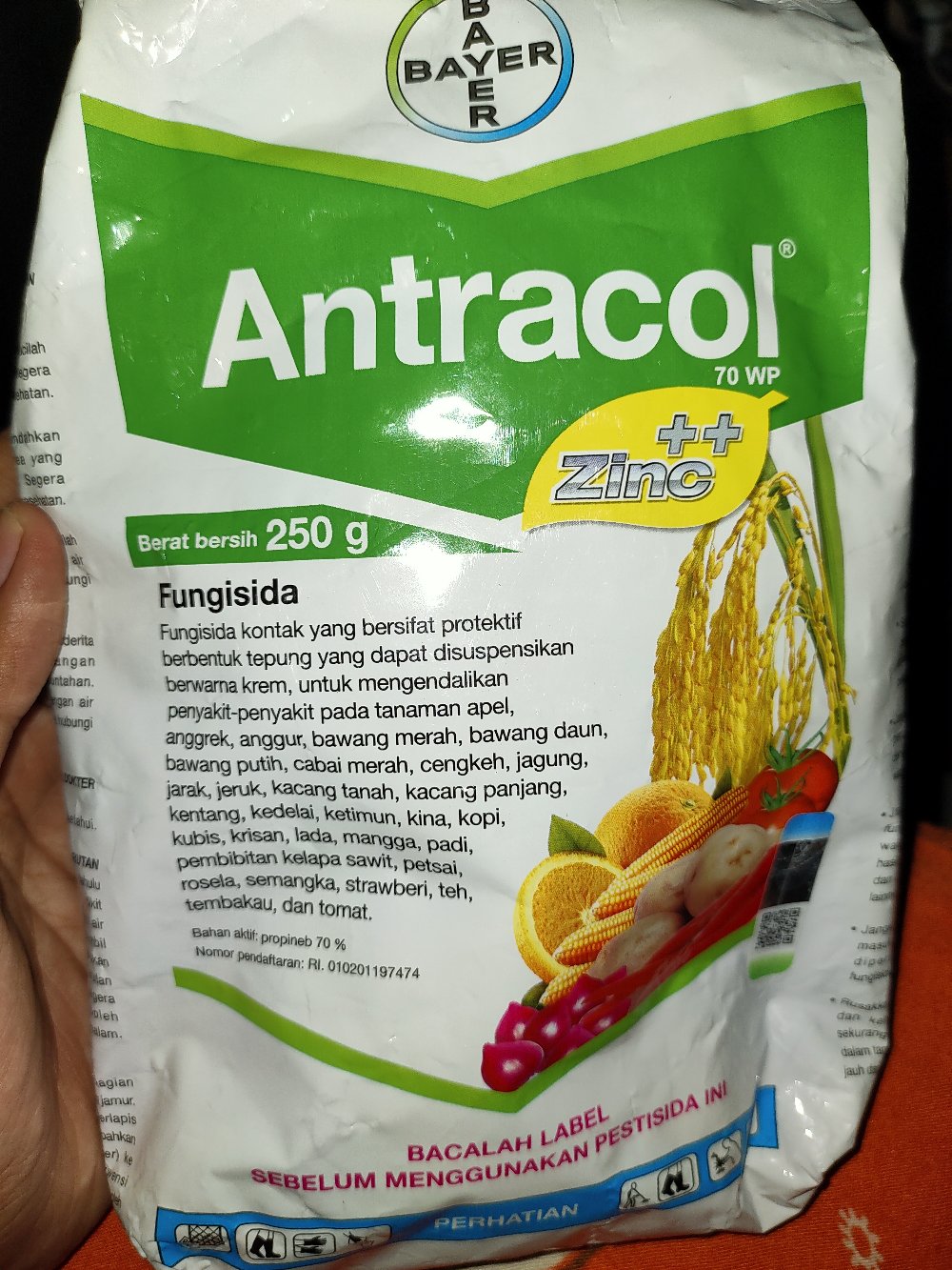 Antracol 70wp 250gr - 500gr