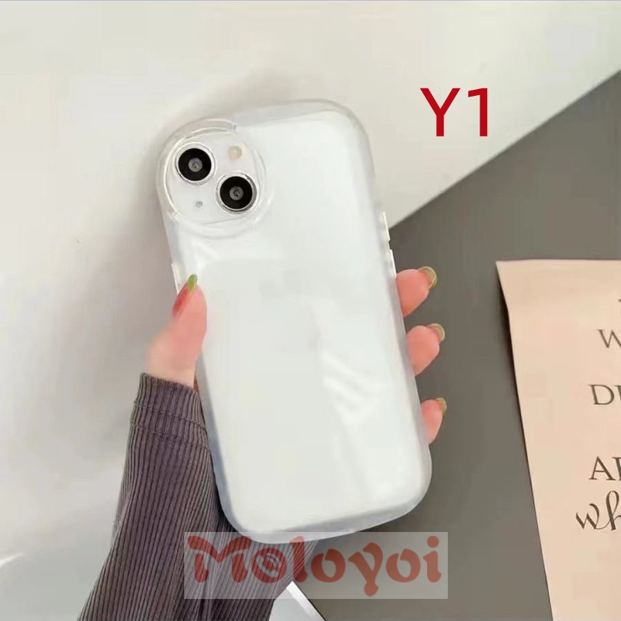 Casing TPU OPPO A12 A95 A15 A54 A96 A74 A16 A5 A9 2020 A5S A12E A3S A16s A7 A76 A53 A33 A36 A11 A15s A11K Transparan Macaron