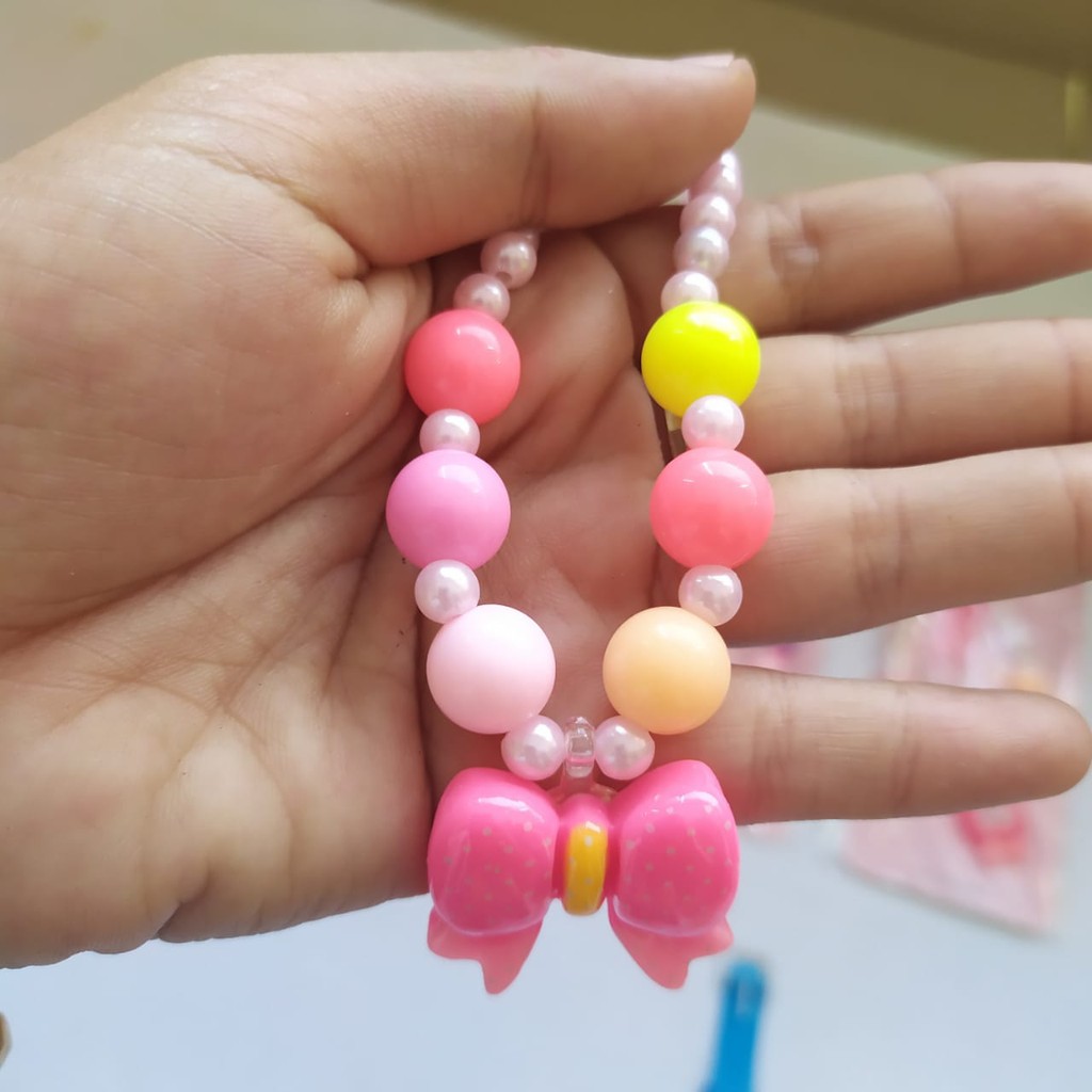 [AC] Aksesoris Anak Kalung Dan Jam Tangan aktif  Anak Lucu