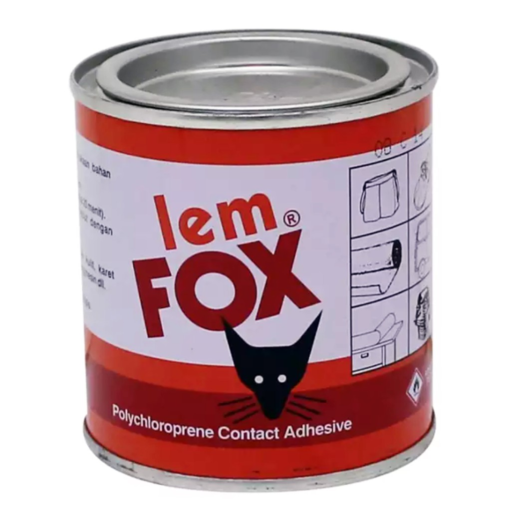 

Lem Fox Kuning Kaleng 185gr Gram Asli Original