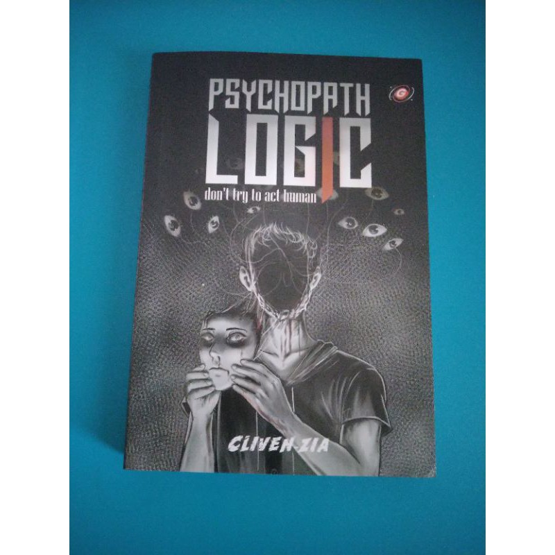 Preloved buku novel psychopath logic cliven zia original bahasa indonesia