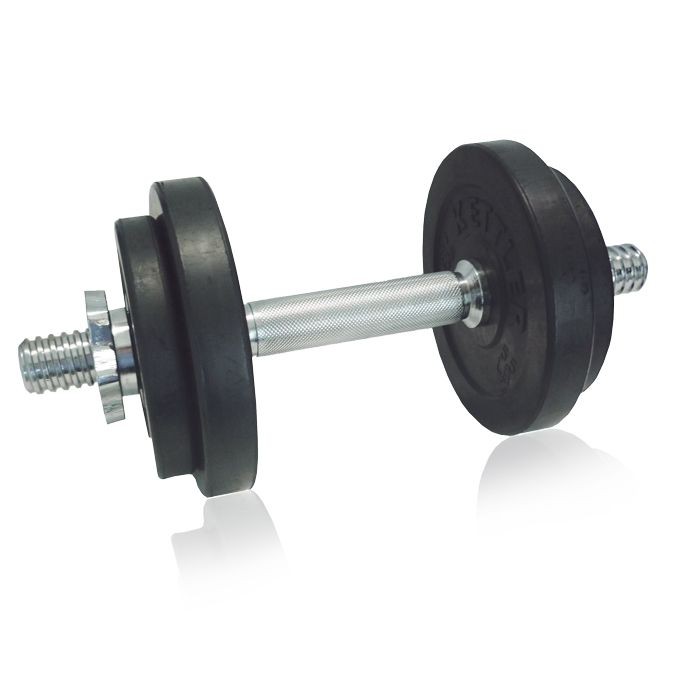 KETTLER DUMBELL KARET 10 Kg RUBBERIZED DUMBELL SET 10KG