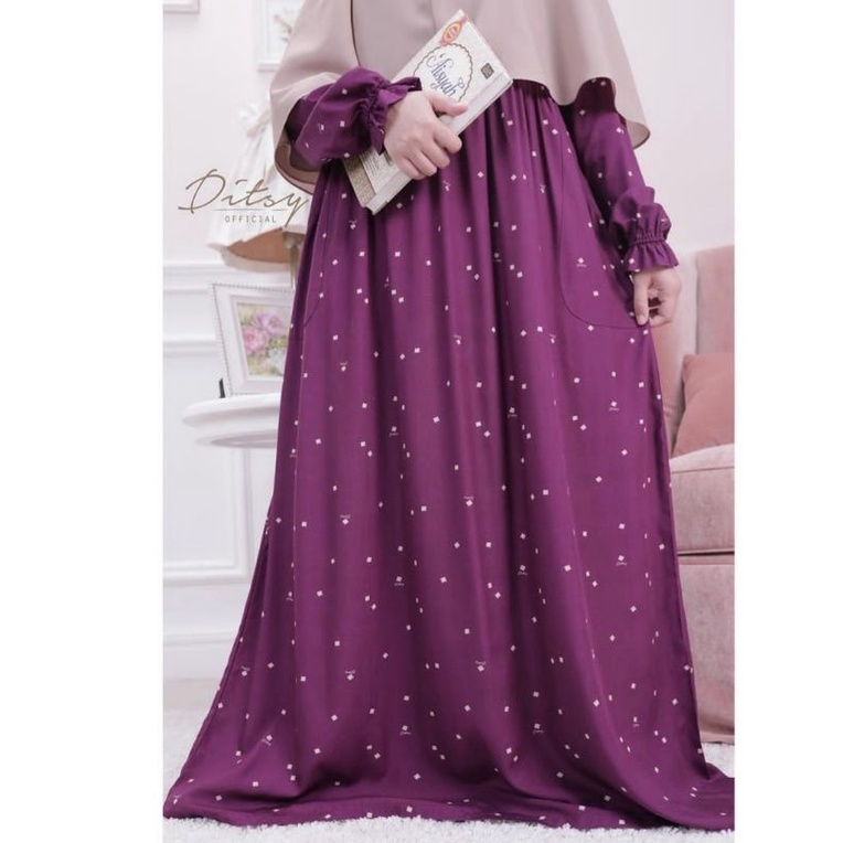 Ditsy Scatolla Plum size S
