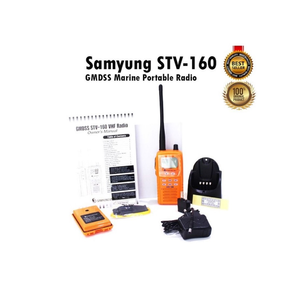 SAMYUNG STV-160 GMDSS MARINE PORTABLE RADIO NEW