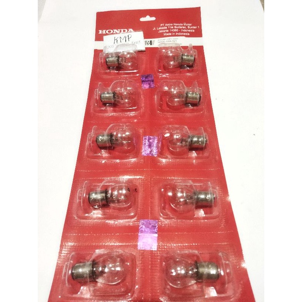 BOHLAM LAMPU BELAKANG MOTOR LAMPU REM HONDA BEBEK METIC KODE GB6