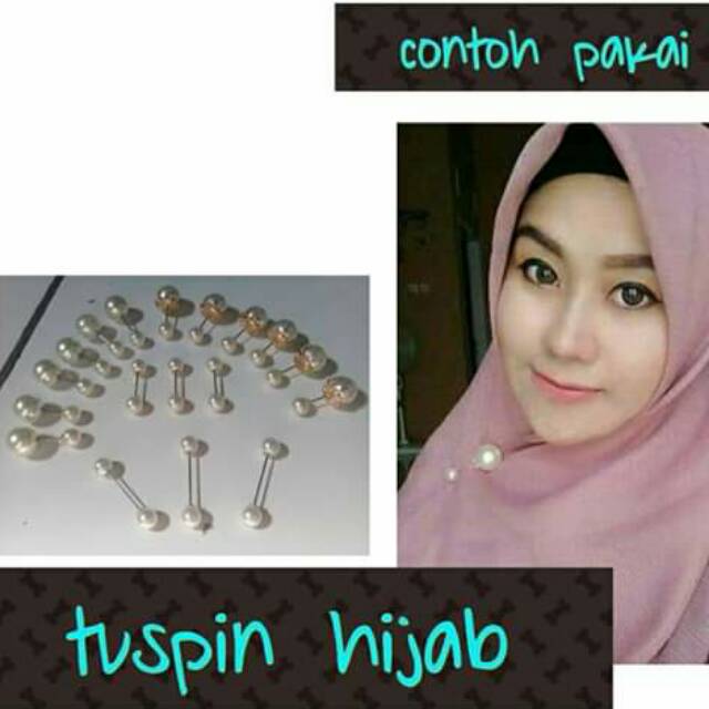 Tuspin mutiara / tuspin pearl / tuspin hijab / tuspin