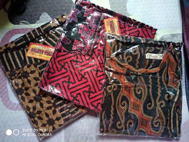 Batik Tunik Shibori Jumputan Terbaru Size S-3l / Hrb026 Yelbor Navbor / Biru Putih / Original..