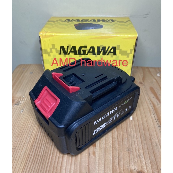 Mesin Bor Nagawa Baterai Battery Bor Cordless Impact Wrench Socket 21V - 21 Volt