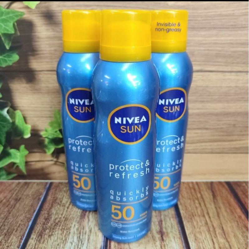 NIVEA sun spray protect &amp; refresh spf 50 200ml