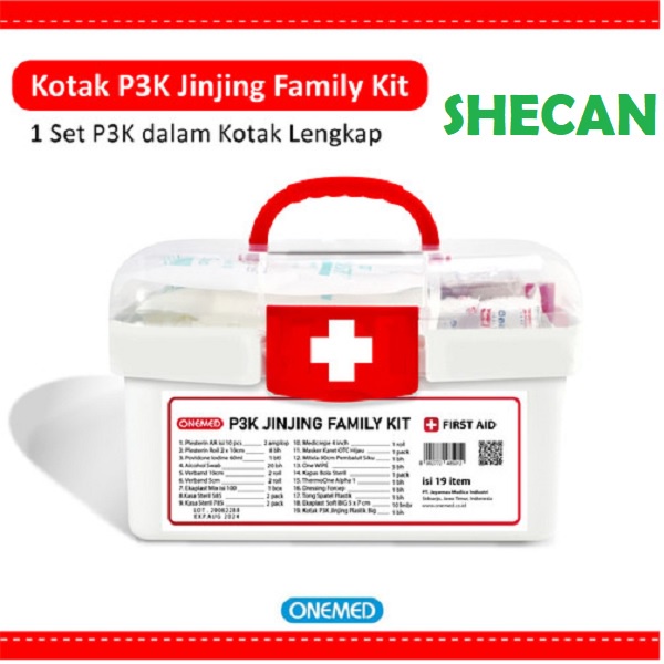 Kotak P3K Plastik Jinjing Family Kit Onemed OJ2