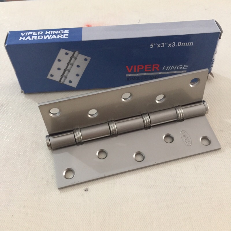 ENGSEL TEBAL STAINLESS VIPER 5" / ENGSEL PINTU JENDELA LEMARI