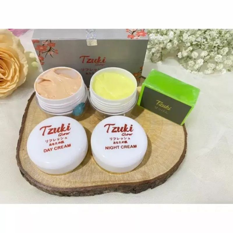 PAKET TZUKI GLOWING ORIGINAL