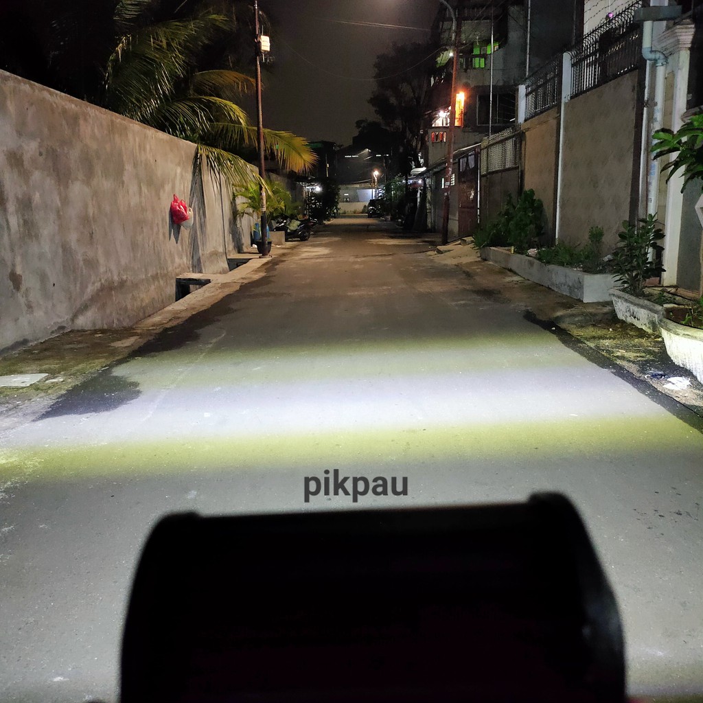 Lampu Tembak Sorot CWL 24 LED Mata 2 Warna Kuning dan Putih 3 Mode