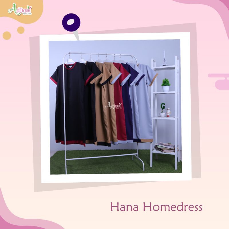 Hana Homedress polos busui friendly daster murah terjangkau bandung cimahi
