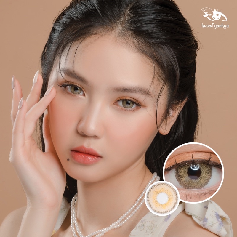 KawaiGankyu Softlens - Princess Morocco Brown (1botol)