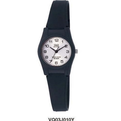 Jam Tangan QQ Original VQ03 Series Q&amp;Q Analog Watches Anti Air Warna Hitam qnq ori