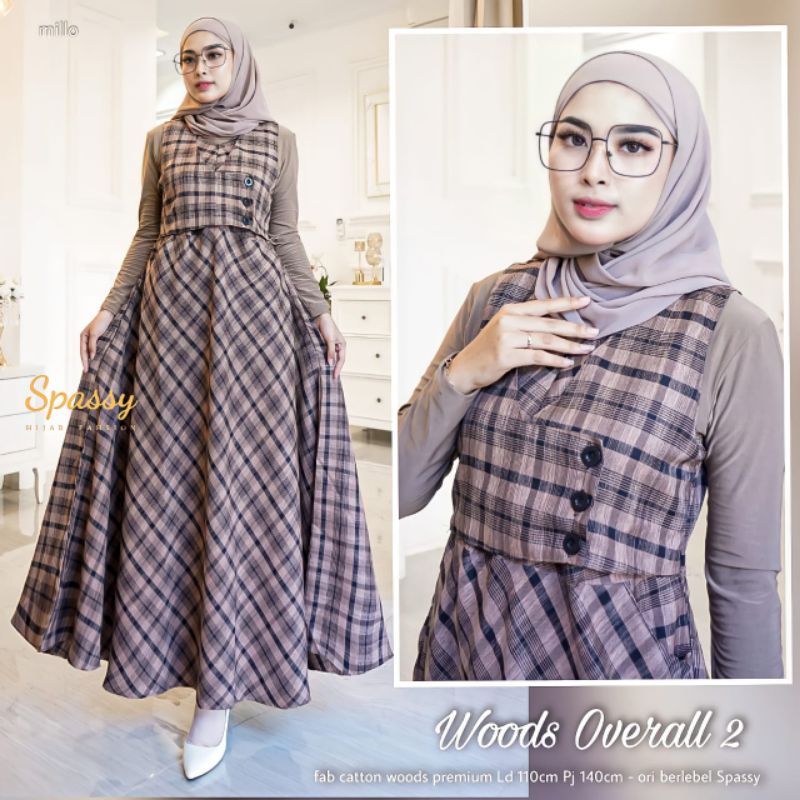 WOOD OVERAL #2/overal/luaran/ outer