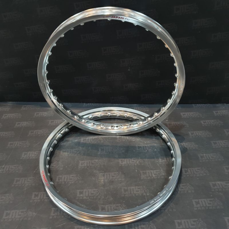 Velg Alloy CRV Japan 17 x 140 dan 17 x 160 Silver Kilat 1 Set