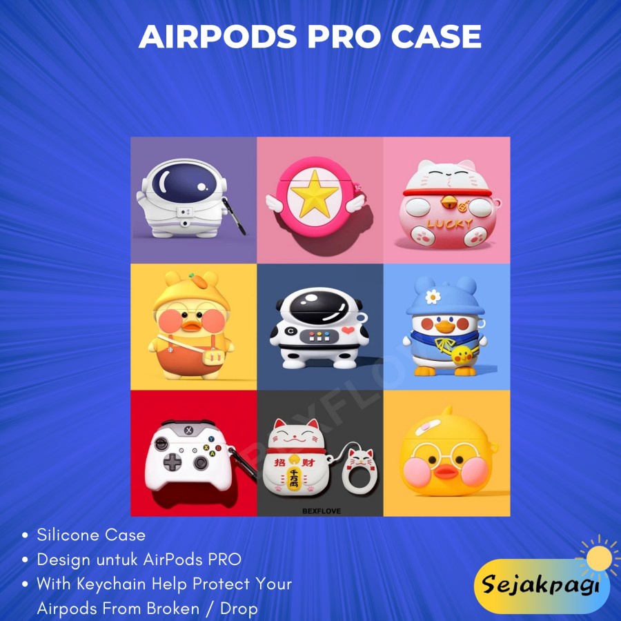 Airpods Pro Case Silicone Air Pods Charging Box Bumper