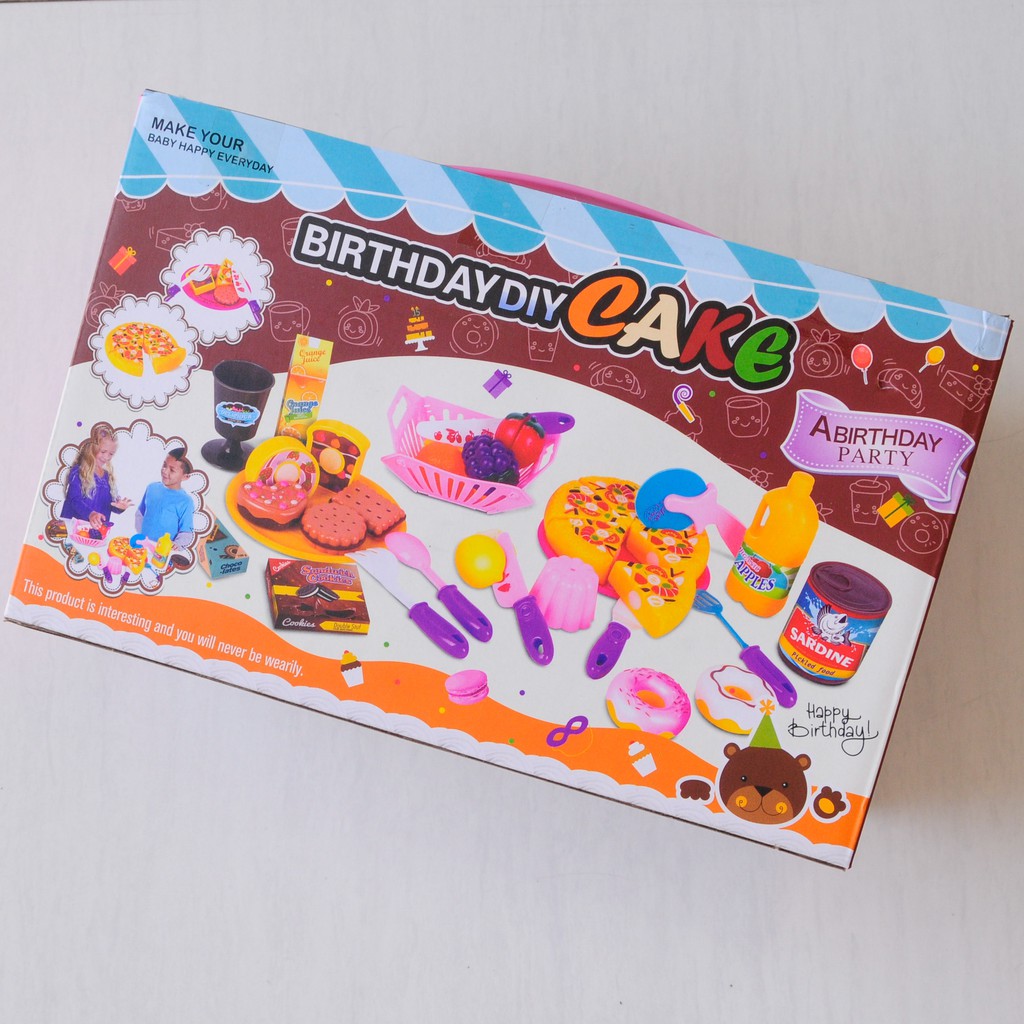 Mainan Anak Birthday Cake DIY HM0169