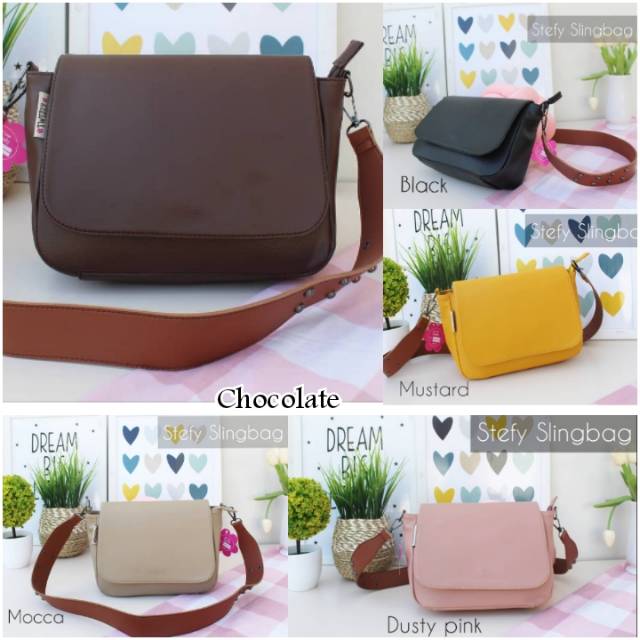 Steffy slingbag / tas selempang tweely