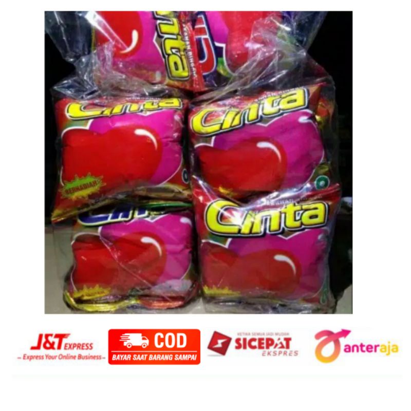 

Ciki Cinta besar 1 Pack isi 10 / Snack Berhadiah