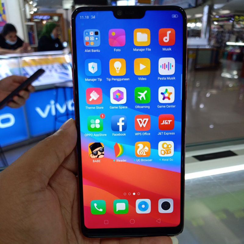 Second Oppo F7 4/64GB Full set