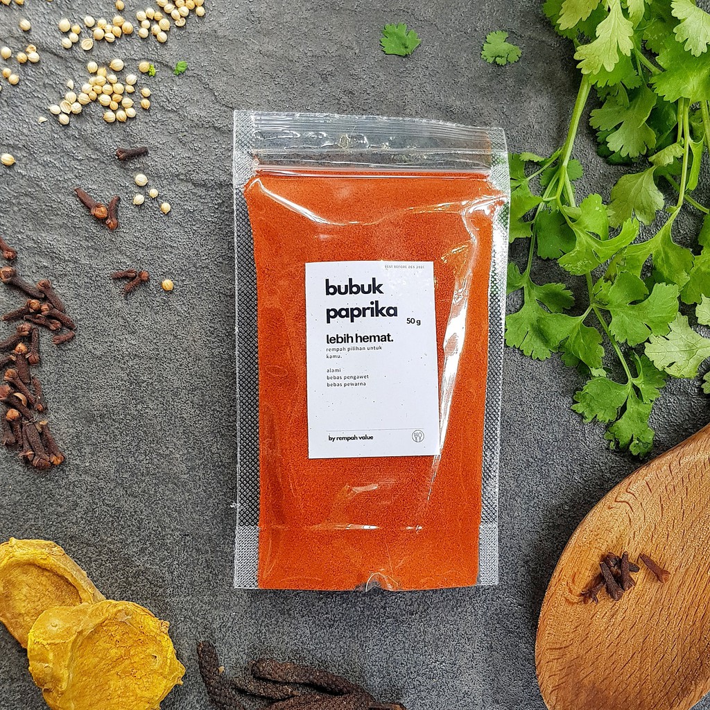 

HEMAT! Paprika Bubuk / Paprika Ground - Rempah Value