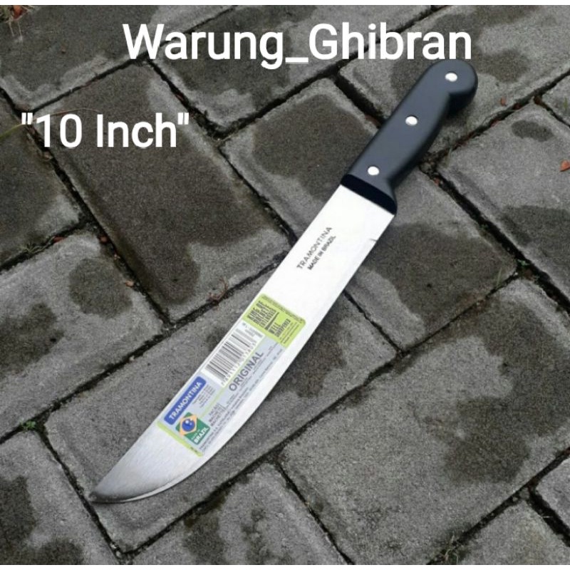 Pisau Tebas kayu Machete tramontina 10 inch gagang poly original made in brazil 26600/010